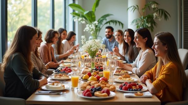 Boostez la motivation de vos équipes avec un brunch d'entreprise