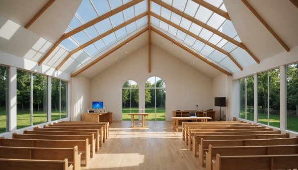 Quelle solution temporaire choisir pour créer un lieu de culte modulable ?